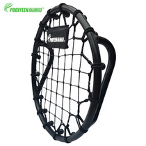 Portable handheld rebound net football elastic net goalkeeper football training with football agile training tool