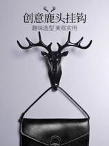 Antlers American Home Decoration Hook Wall Holder Wall Hanging Creative Wall Personality Deer Head Wall Key Holder