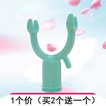 Clothes rod clothes rack clothes stick pick rod hanger fork cool household rod take telescopic fork clothes drying clothes drying