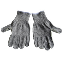 New hot selling grade 5 cut-resistant skin-coated stab-resistant gloves high-strength polyethylene HPPE skin-coated anti-cut protective gloves