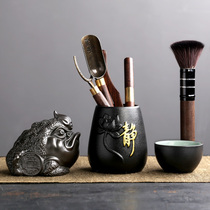 Kung Fu Tea Set Tea Ceremony 6 Gentleman Tea Tools Six Gentleman Set Accessories Daquan Tea Needle Tea Set