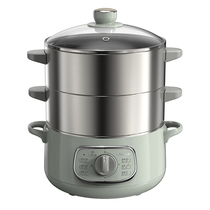 Bear electric steamer multi-function household three-layer large capacity steamer small steam pot automatic mini steaming vegetable artifact