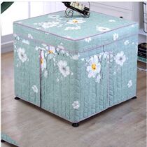 Oven table cover 2021 new fabric tablecloth thick square rectangular baking fire rack table cover