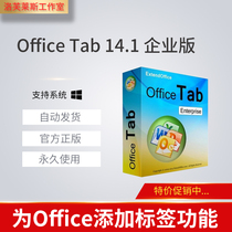 Office Tab 14 1 Enterprise version authorization code key activation code registration code Office multi-label tool