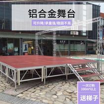 Simple customization Reya stage Outdoor stage shelf lifting mobile advertising background Quick installation stage Catwalk