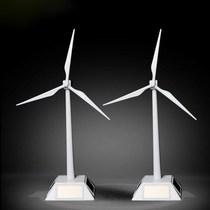 Wind turbine model windmill ornaments toys Solar science experiment Rotating teaching aids Interest enlightenment creativity