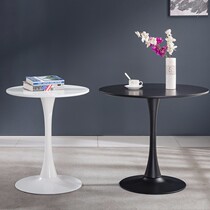 Dining table small negotiation table modern simple round table casual coffee table small apartment table reception table