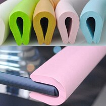 Glass Tea Table Anticollision Bar Baby Thickening U Type Bag Table Side Protection Bar Guard Table Corner Crashworthy Protection Strip Protection Strip