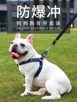 Dog Walking Dog Traction Rope Harness Chest Braces Rope Dog Chain Sub Small Medium Sized Large Canine Teddy Dog Supplies
