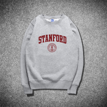 Stanford University Round Neck Sweater Stanford Universy Souvenir Famous School English Print
