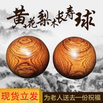 Handball training with the player to play with the hands of the elderly hand to turn the ball Huanghuali fitness ball hand-held ball health ball