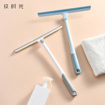 Bathroom glass cleaner artifact household silicone rotary wiper cleaning tool toilet cleaning window wiper