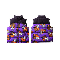 SOULGOODS full tiger head outdoor down vest