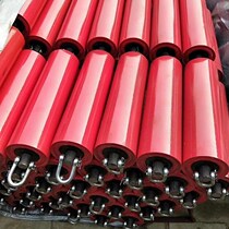 Unpowered assembly line roller Roller roller nylon polymer buffer rubber galvanized grain conveyor support