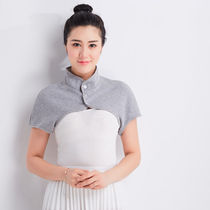 Autumn and winter high collar warm velvet shoulder protection for men and women sleeping cold-proof cervical spine middle-aged and elderly shoulder guard week postpartum confinement
