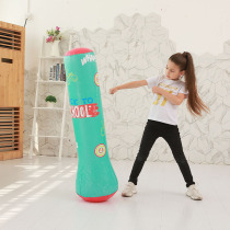 Boxing sandbag tumbler Children children floor exercise Young children early education fitness inflatable toy boxing column