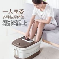 Double foot bucket cute health bucket Chinese medicine foot therapy bucket heating pedicure shop special adult household foot basin