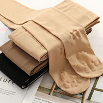 Cat claw socks spring and autumn steel stockings womens non-slip anti-hook stockings large size thin mask pantyhose light leg bottoming pants