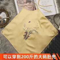 Womens bellyband adult size ancient style Hanfu ancient embroidery costume suspenders sexy summer pajamas underwear