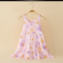 Childrens night dress girl Summer cotton silk Childrens summer dress girl Baby princess Sundress Girl Childrens clothing Girl Dress