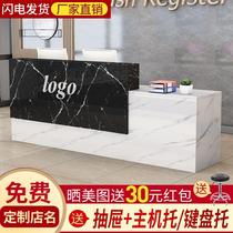 Foot therapy shop front desk bar billiard room convenience store multi-purpose hotel cash register commercial shoe store small tabletop