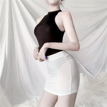 Can you be my cat? Teacher secretary OL uniform cos professional dress one-piece tights dead library water secret