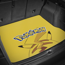 Tesla model3 special trunk mat modelS modelS ModelY modelX cartoon car tail pad