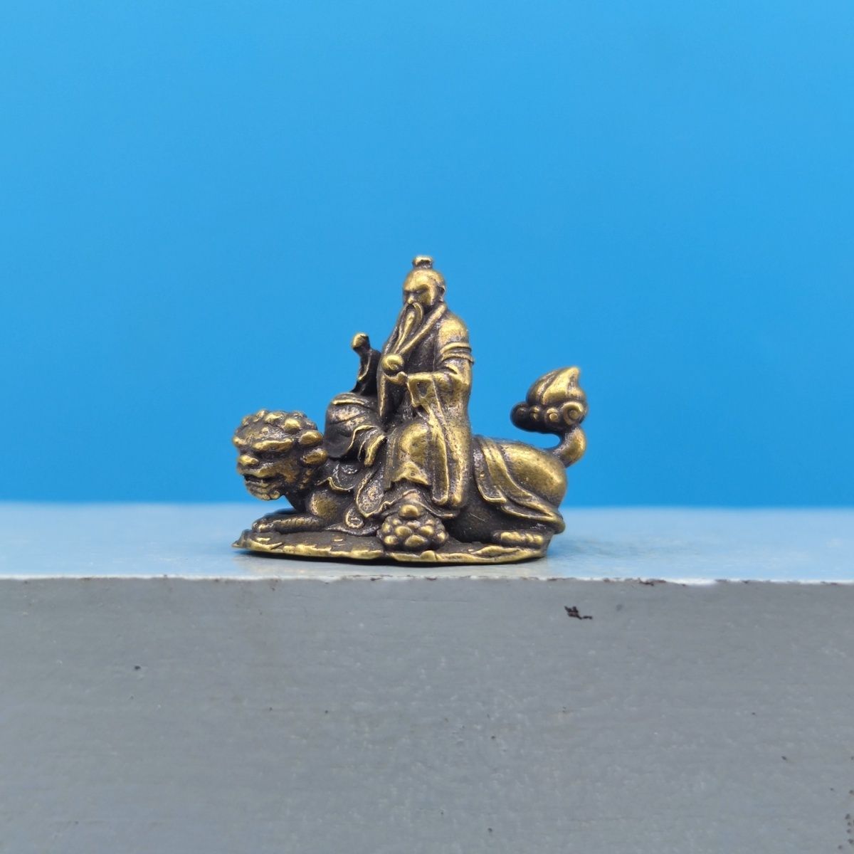 石像 太乙救苦天尊神像 禅意置物 文房茶道 鎮宅 玄関 造景 装飾品 工芸