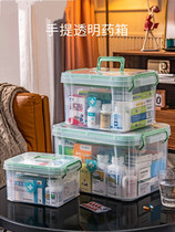 Multi-layer small medicine box home medicine storage box Medical large first aid kit