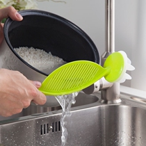 Rice amoy mixer with block rice drain function Rice washing mixer does not hurt hand washing artifact Kitchen gadgets