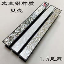 Custom High-end Glass Gate Handle Chinese Imitation Antique Bronze Clothing Hotel Doing Logo Lettering push-pull wooden door handle