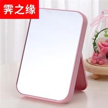 High definition single - sided makeup mirror desktop dresser mirror beauty princess folding square mirror desktop mirror mirror surface mirror