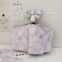 Intercine Andromeda fully-automatic Japanese-series folding umbrella female sunny and rainy sun umbrella sunscreen for sun protection against ultraviolet sun umbrella