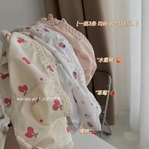 Cosmic cute girl ice silk underwear female sweet and cute cotton crotch breathable comfortable antibacterial cute wind thin style