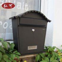 Retro Villa opinion box European mailbox outdoor letter box wall waterproof rain and rust proof post box