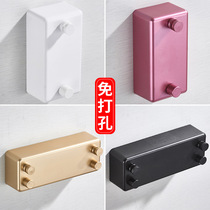 Free hole hotel indoor clothesline invisible telescopic shrinkage balcony wire rope drying rack