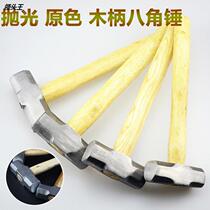 Hammer Factory Wholesale Hardware Tools Pure Steel Forged 4 6 8P lb Polished White Original Black Wooden Handle Octagonal Hammer