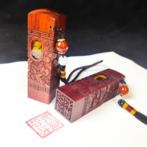 Zodiac Year of the Rat baby hair make fetal hair seal DIY homemade baby souvenir umbilical cord Chapter making custom full moon