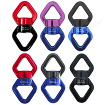 Air yoga rotating ring pole dance high-altitude dance fitness gymnastics stainless steel single ear ring bar Commercial performance
