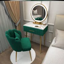 Nordic dressing table light luxury style bedroom small modern simple storage cabinet Net red ins Wind marble dressing table