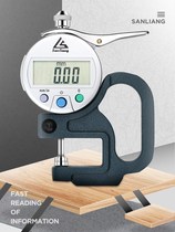 Japan three-volume digital display thickness gauge measuring thickness high-precision thickness gauge thickness gauge paper thickness gauge
