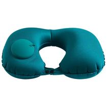 Press inflatable U-shaped pillow blowing air portable travel pillow car neck pillow neck U-shaped pillow head and neck pillow