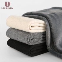 unisunny pregnant women leggings autumn and winter wear plus velvet padded cotton pants pregnant women bottoming spring socks belly jumpers