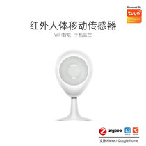 Home wireless infrared body sensor detector Ceiling intrusion alarm curtain Indoor passive window anti-theft