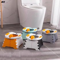 Folding childrens toilet baby girl travel toilet out toilet carrying portable car potty boy urinal