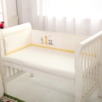 () Knitted cotton crib fitted sheet Cotton baby bed cover Bedding Childrens bedspread