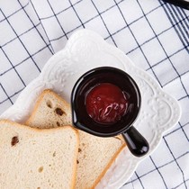 Japanese ceramic with handle mini milk pot small milk pot milk cup milk jar with handle milk cup sauce dish coffee utensil