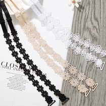Transparent invisible shoulder strap bra underwear strap bra underwear strap sling female accessories no trace lace exposed