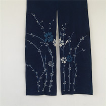 Zazhen Curtain Curtain Decoration of Dali Bai Fabric Chinese Wind Pure Cotton Curtain