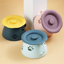 Childrens night pot home-style urine out plastic thickened baby night bedpan with cover for boys and girls get up night artifact